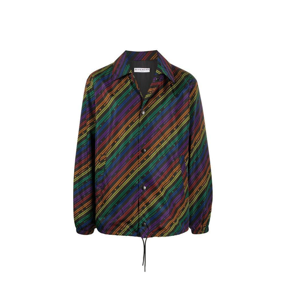 Givenchy Rainbow Chain Nylon Jacket GI-8736411025620-IT50 | L