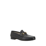Gucci Leather Loafers GU-307929BLM001000-EU39.5/US6.5