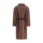 Gucci Silk and wool reversible Coat GU-823839Z7ASL2016-IT42 | L
