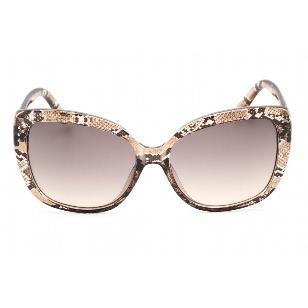 Guess Brown Resin Sunglasses for women with gradient lenses; model GF0383-45F, size 57/16/145 mm.