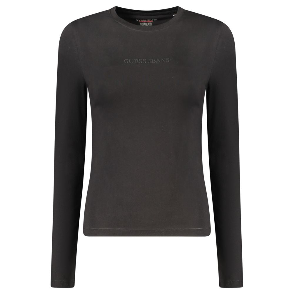 Guess Jeans Black Cotton Tops & T-Shirt GU-35213-M