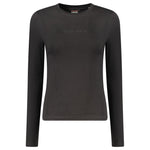 Guess Jeans Black Cotton Tops & T-Shirt GU-35213-M