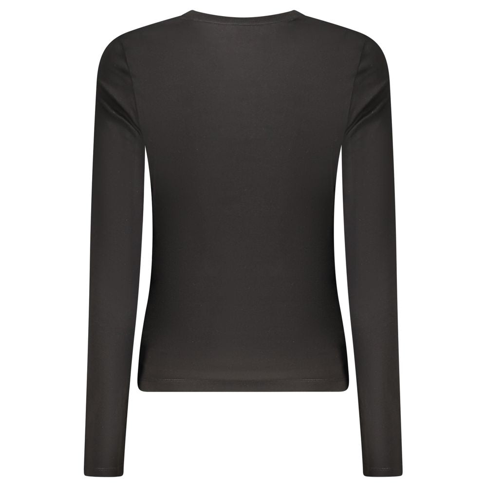 Guess Jeans Black Cotton Tops & T-Shirt GU-35213-M