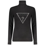 Guess Jeans Black Viscose Women Sweater GU-39640-S