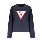Guess Jeans Blue Cotton Women Sweater GU-39650-S