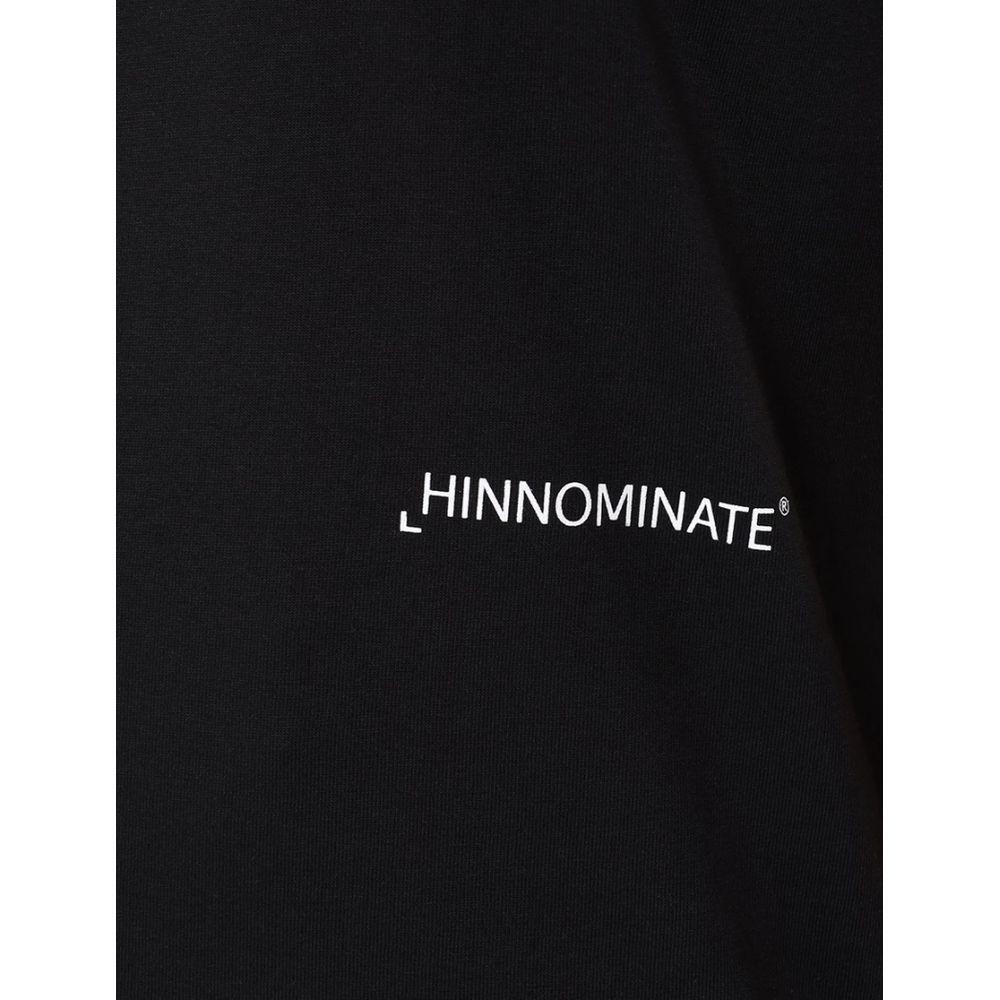 Hinnominate Black Cotton Tops & T-Shirt HI-15560-XS