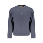 Hugo Boss Blue Cotton Men Sweater BO-33884-S