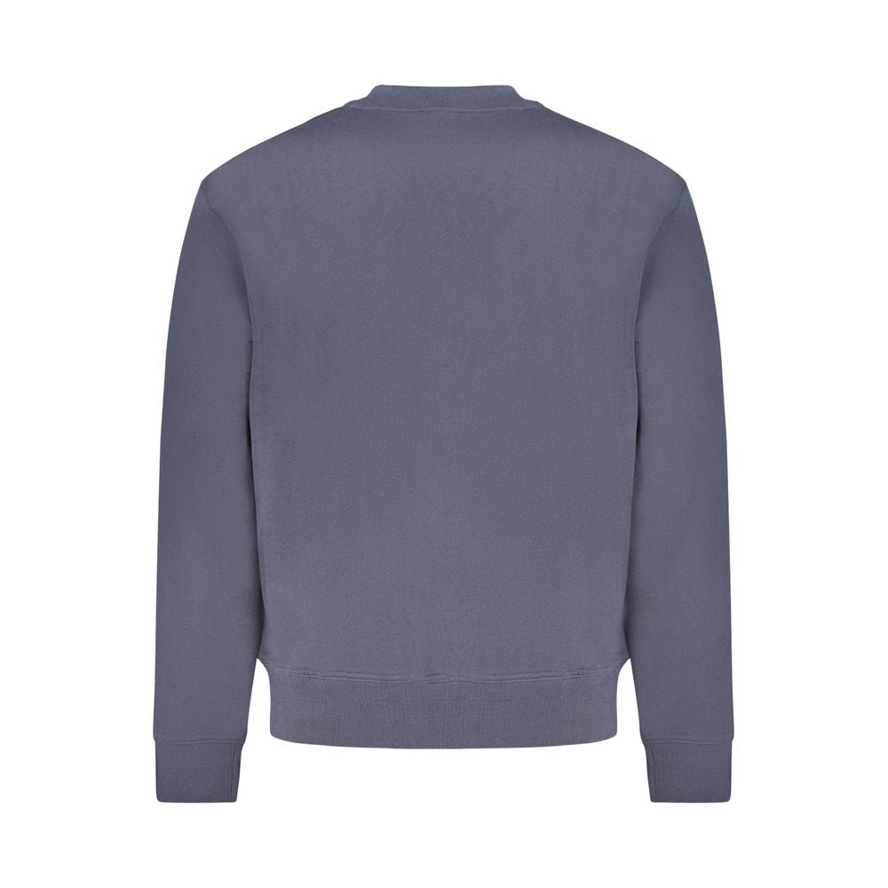 Hugo Boss Blue Cotton Men Sweater BO-33884-S