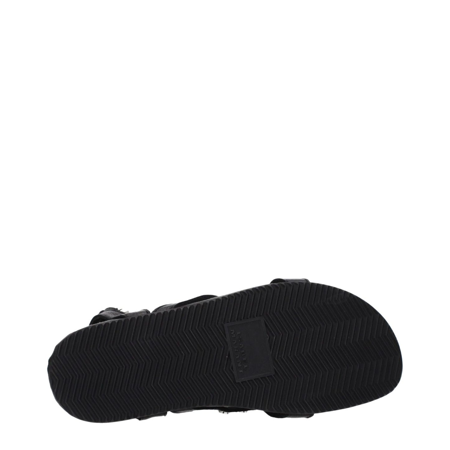 Isabel Marant Black Leather Sandals