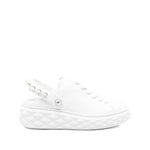 Jimmy Choo 50mm pearl-slingback platform sneakers DIAMONDMAXI/PEARLNQKWHITE/WHITE-AI25