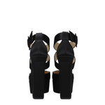 Jimmy Choo Black Satin Platforms JI-8547461988617-EU37/US7