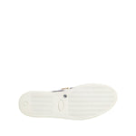 Jucca Blue White Striped Canvas Men Low Top Casual Shoes MV7273-41