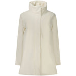K-WAY White Nylon Jackets & Coat KW-38672-M