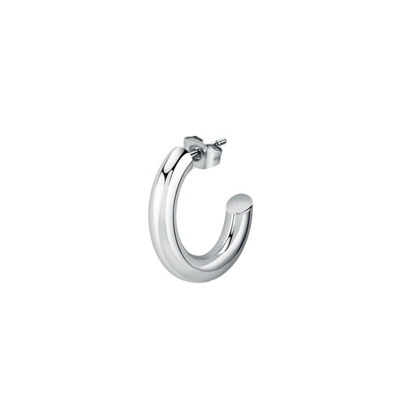 LA PETITE STORY JEWELRY Mod. LPS02AQM07 silver hoop earring