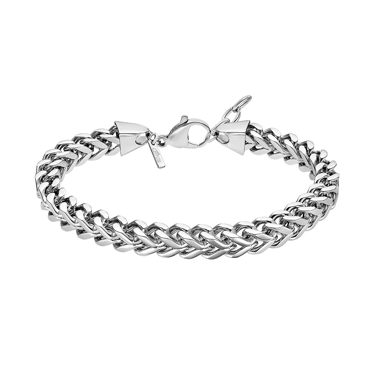 Silver chain bracelet, stylish accessory from LOTUS JEWELS JEWELRY Mod. LS2288-2/1, elegant design for modern fashion statement.