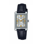CASIO COLLECTION Mod. TANK. LEATHER - ARGENTEE LTP-1234PL-7A2EF