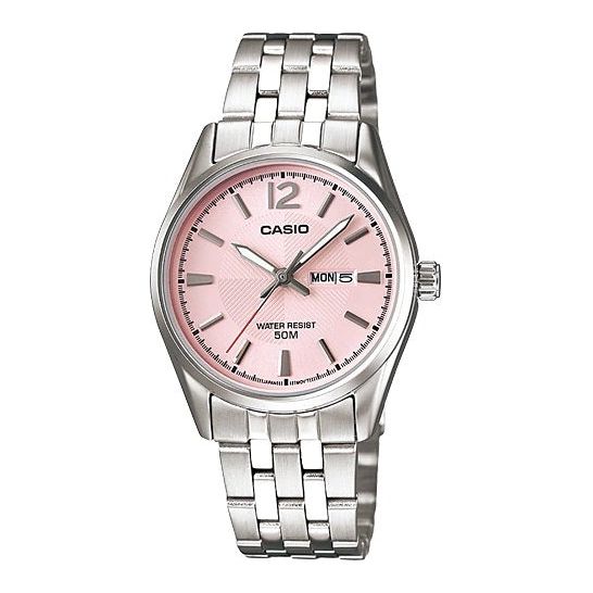 CASIO COLLECTION Mod. LADY DAY & DATE - PINK LTP-1335D-5AVDF