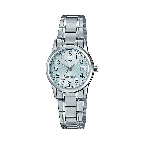 CASIO COLLECTION Mod. LADY DATE - LIGHT BLUE LTP-V002D-2BUDF