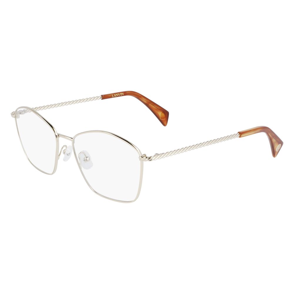 Lanvin Yellow Metal Glasses (Frames) Lanvin