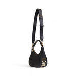Alt Tag: Love Moschino Bicolor Polyethylene Handbag - Women's Spring/Summer Collection, Black with Gold Accents, 100% Polyurethane