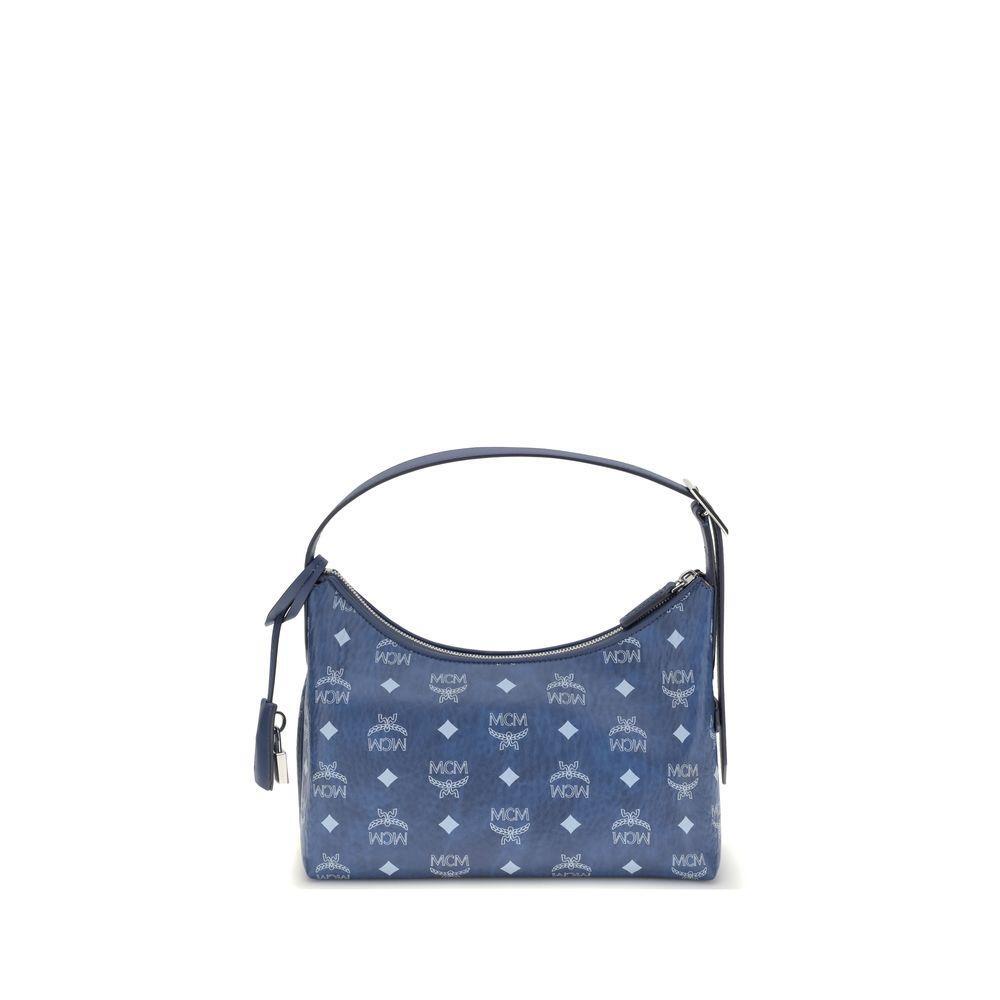 MCM Aren Hobo Shoulder Bag MCMWHESTA011FBB