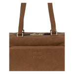Miu Miu Suede Shoulder Bag MI5BB175VOOO2CV4F0316BB