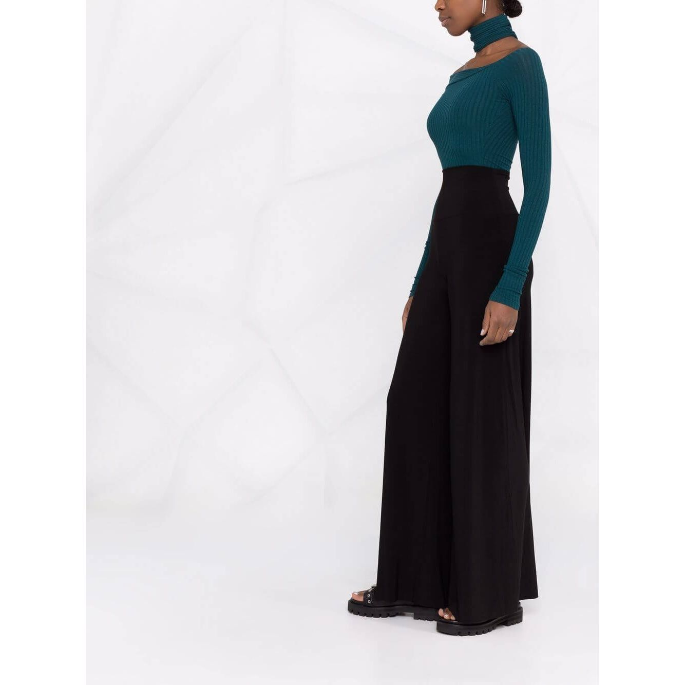 Norma Kamali Trousers Black Trousers