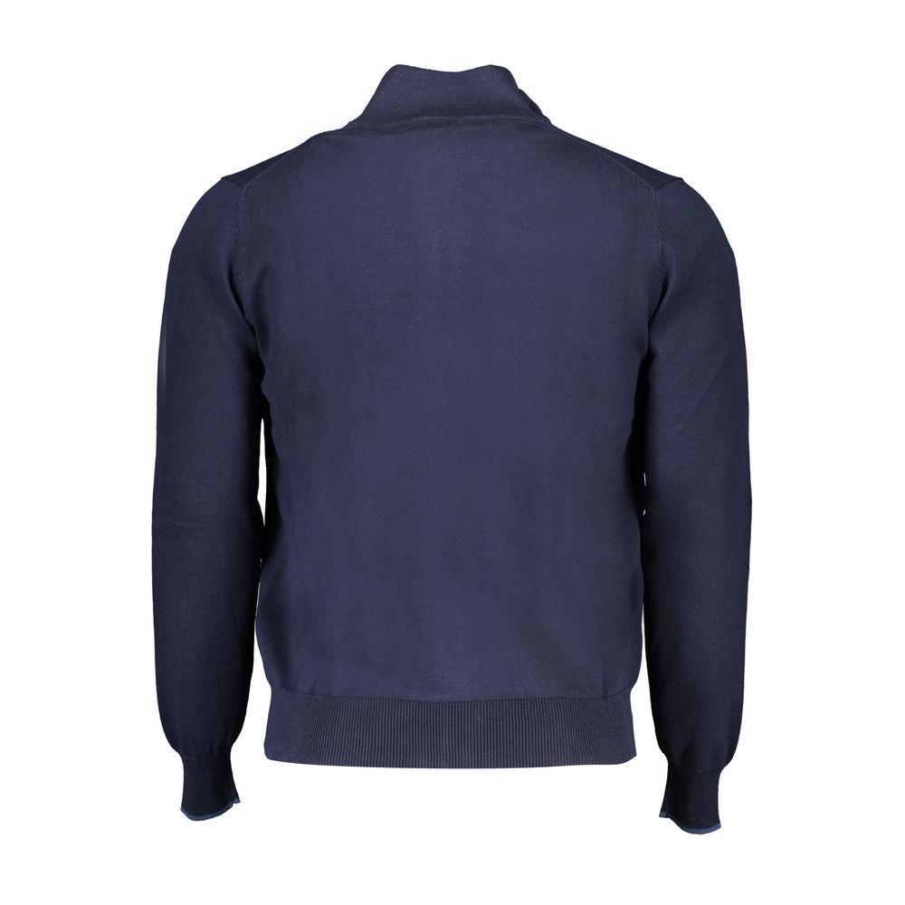 North Sails Blue Cotton Sweater NO-29720-S-FBB-293