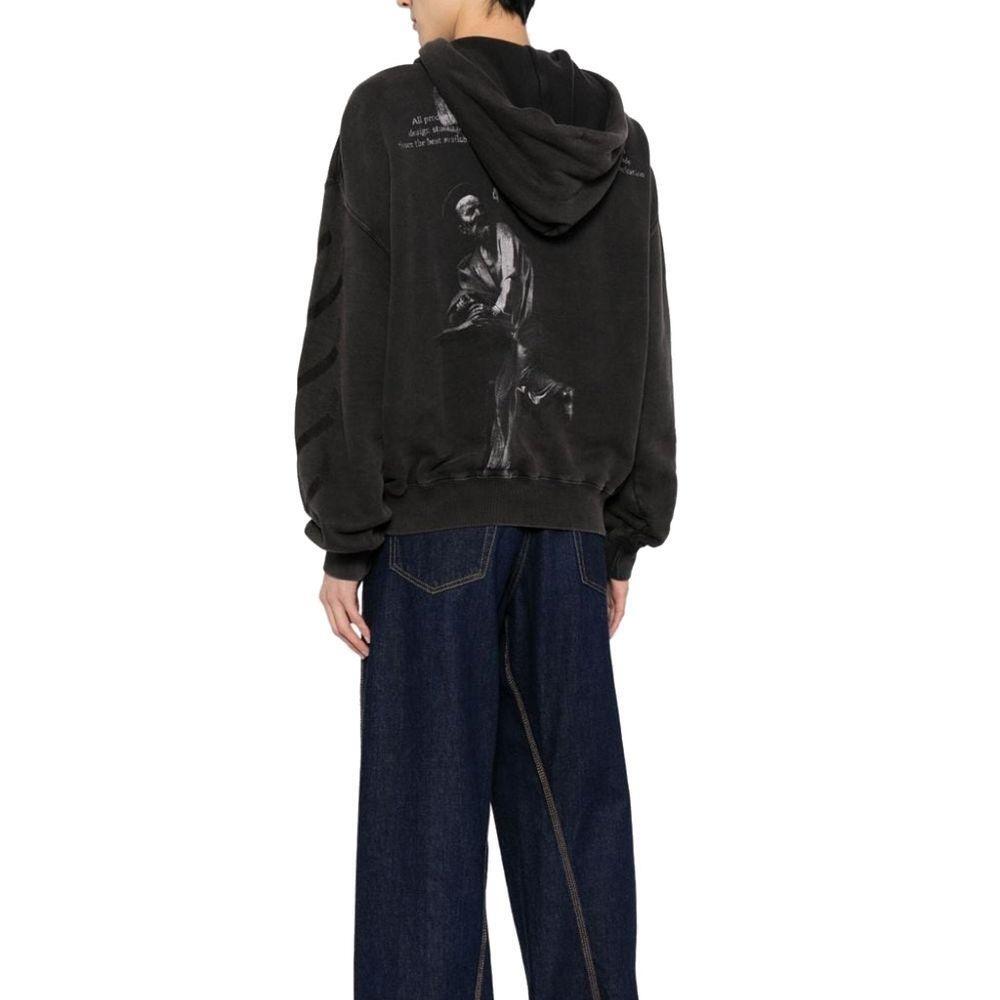Off-White St. Matthew Over Cotton Hoodie Sweatshirt OF-8817234215124-XL