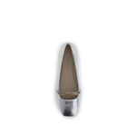 PINKO Metallic Ballerinas PI-SD0383P049ZZFSILVER-EU36/US6