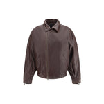 Petar Petrov Oversized leather Jacket PE-F25LJ2COFFEE-S