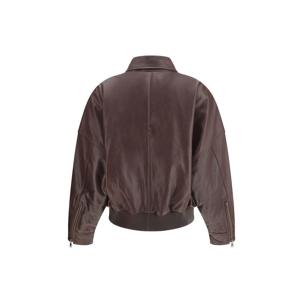 Petar Petrov Oversized leather Jacket PE-F25LJ2COFFEE-S