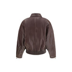 Petar Petrov Oversized leather Jacket PE-F25LJ2COFFEE-S