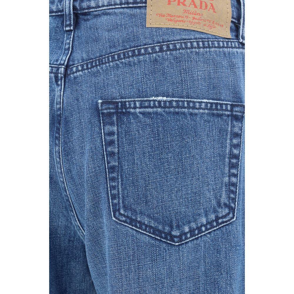 Prada Cotton Jeans PR-GEP374SVMO15N1F0V3N-W32