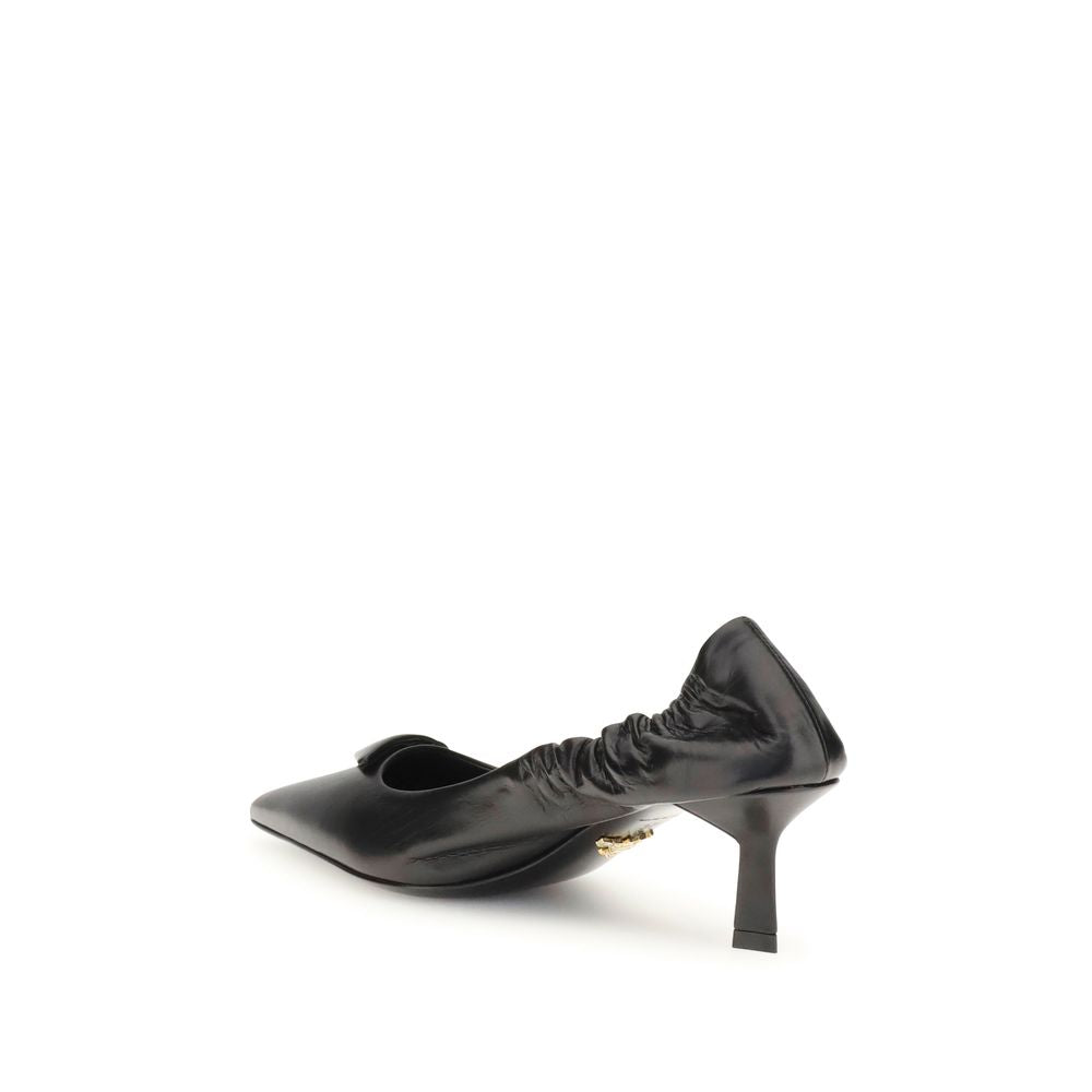 Prada Leather logo Pumps PR-1I188OF055070F0002-EU36/US6