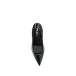 Prada Leather logo Pumps PR-1I188OF055070F0002-EU36/US6