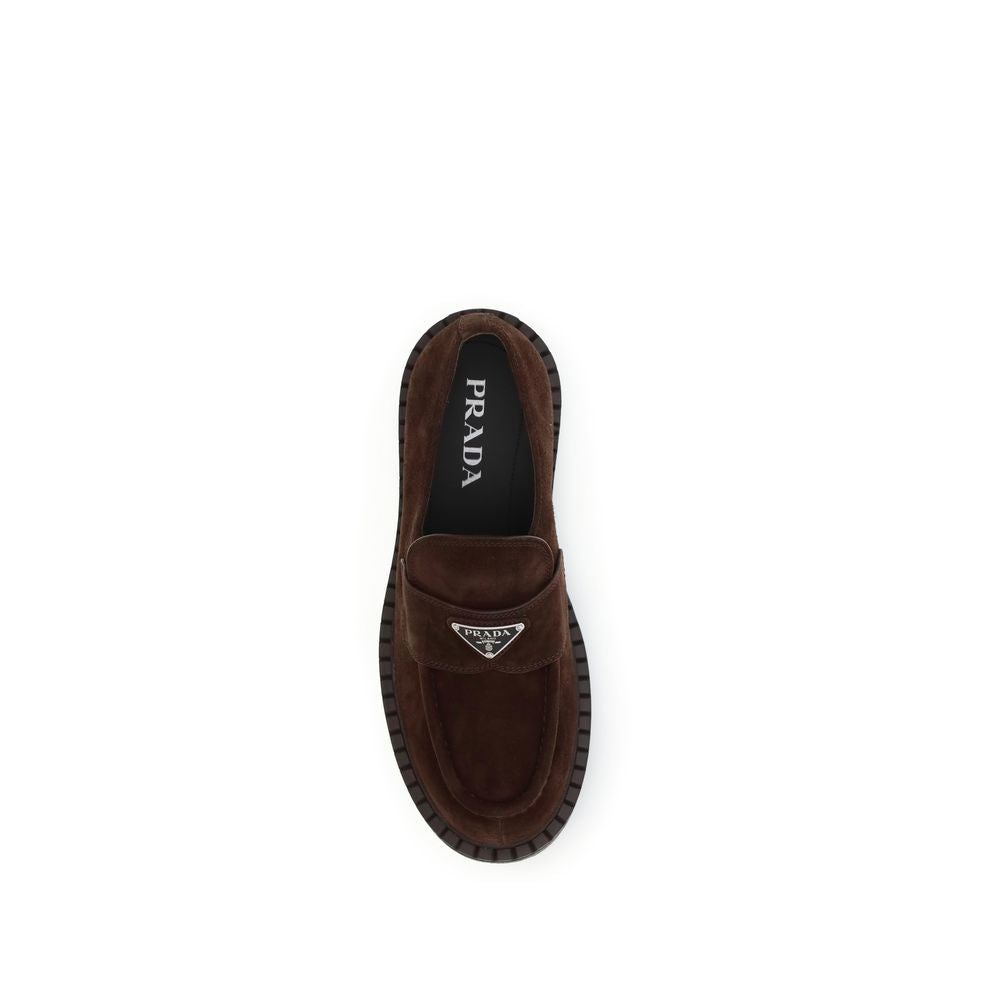 Prada Suede Loafers PR-2DE151FG001103F0003-EU39.5/US6.5