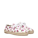 Prada White Fabric Espadrilles PR-15185694556425-EU35/US5