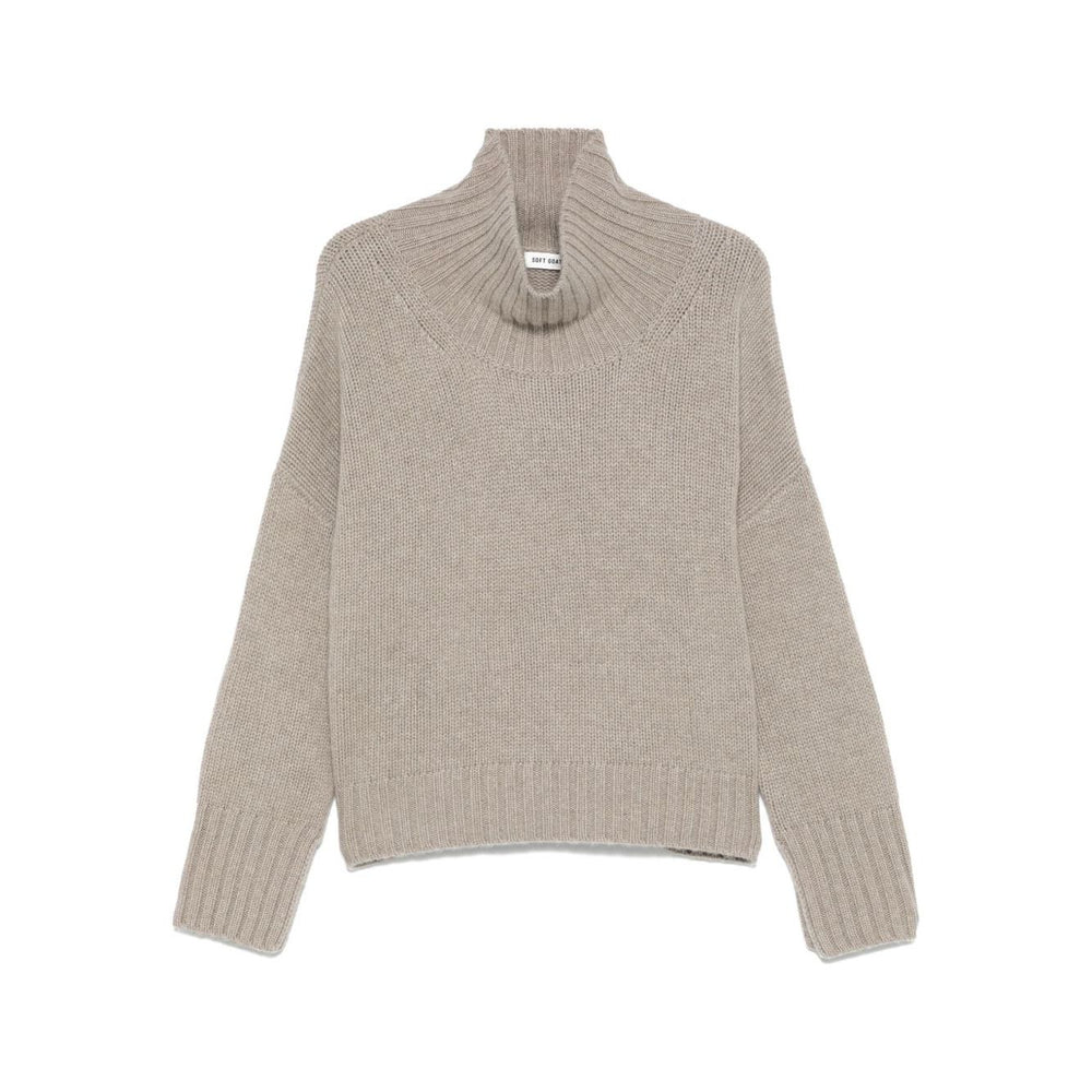 SOFT GOAT Sweaters Light Grey Topwear