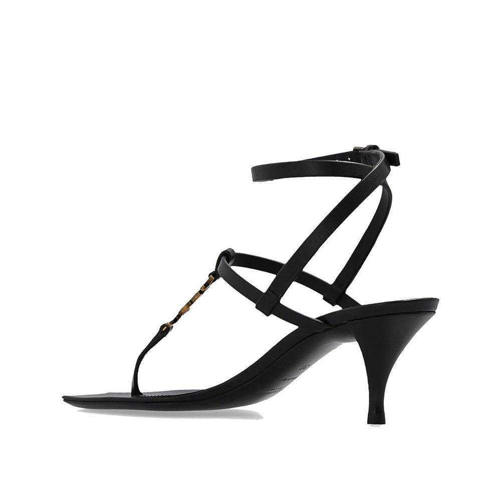 Saint Laurent Cassandra Heeled Sandals SA-8736559399124-EU36/US6