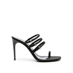 Saint Laurent Jerry 95 Satin Sandals SA-8735564595412-EU36.5/US6.5