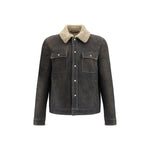 Salvatore Santoro Shearling Jacket SA-49584UGREYSPAGO-IT50 | L