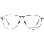 Scotch & Soda Gray Men Glasses Frame in full-rim aviator style, gunmetal color, metal frame, size 55-13-140 with demo lenses.