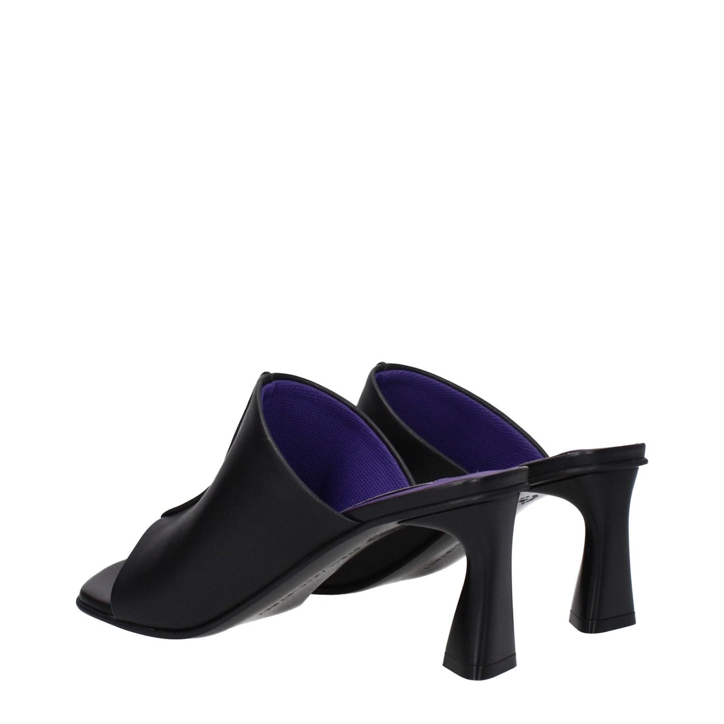 Stella McCartney Black Leather Stiletto Heels Sandals ST-9256254570761-EU36/US6
