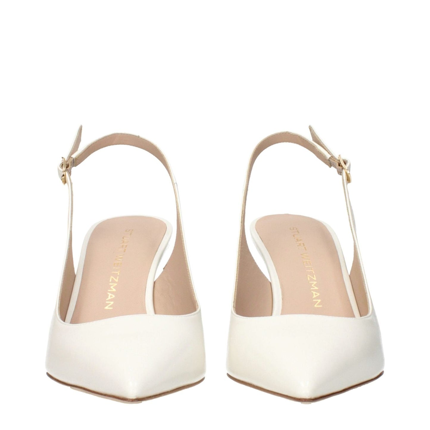 Stuart Weitzman Beige Leather High Heel Pumps ST-15273701212425-EU37/US7