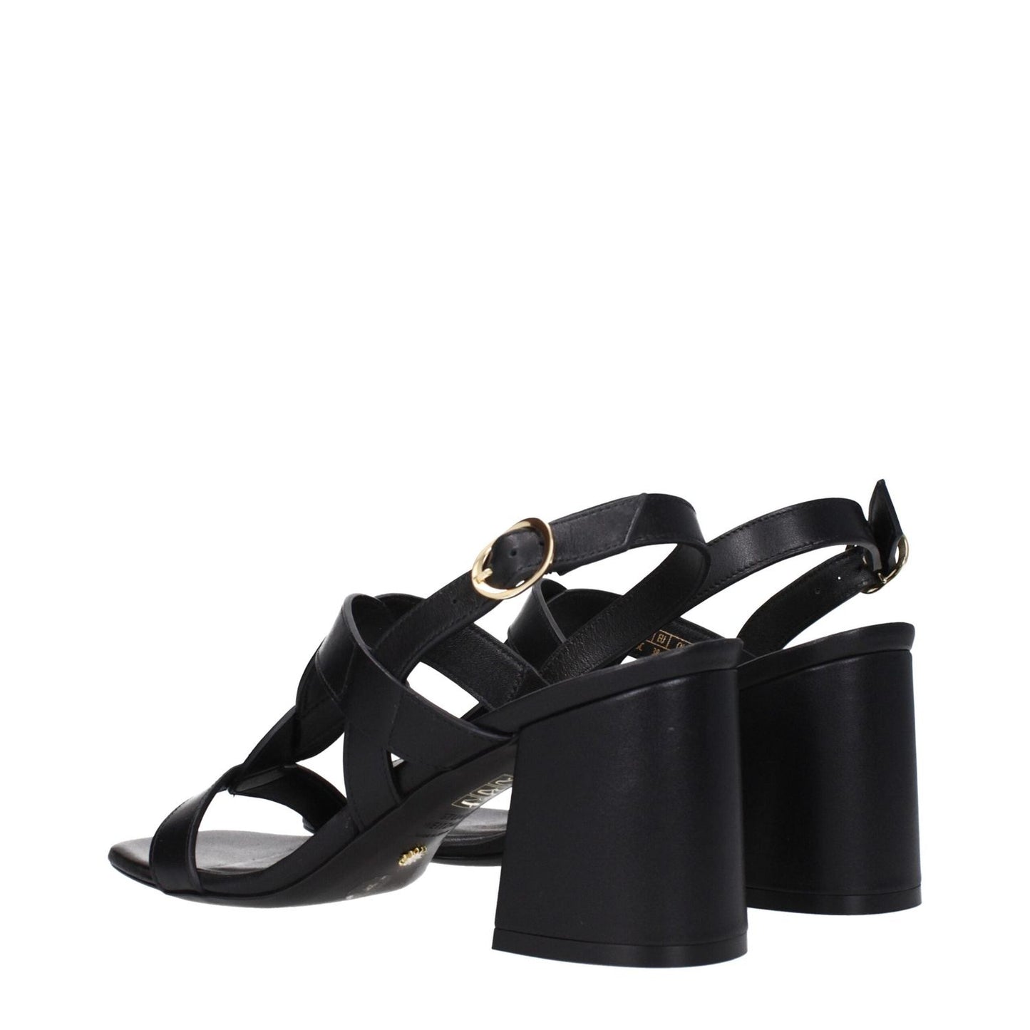 Stuart Weitzman Black Leather Platforms ST-9250428682505-EU38/US8