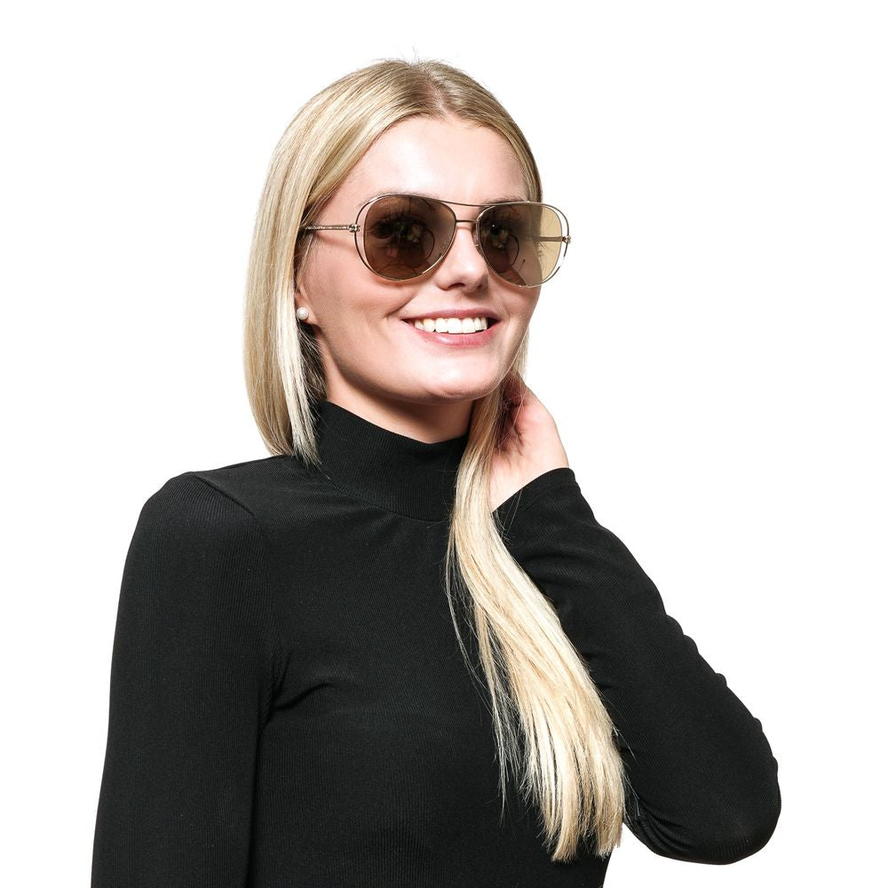 Swarovski Gold Women Sunglasses SW-1023062