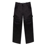 Tom Ford Black Viscose Cargo Pant TO-9309676-IT38|XS