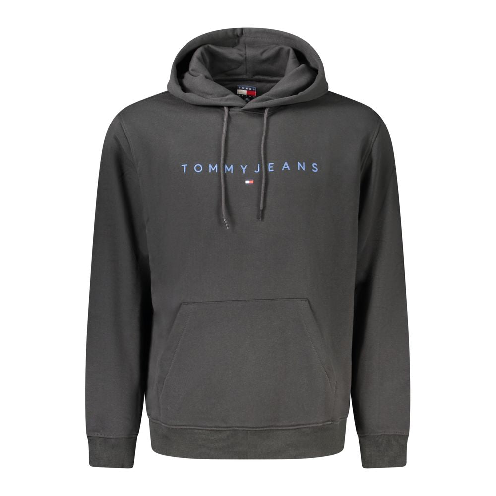 Tommy Hilfiger Black Cotton Men Sweater TO-39701-S