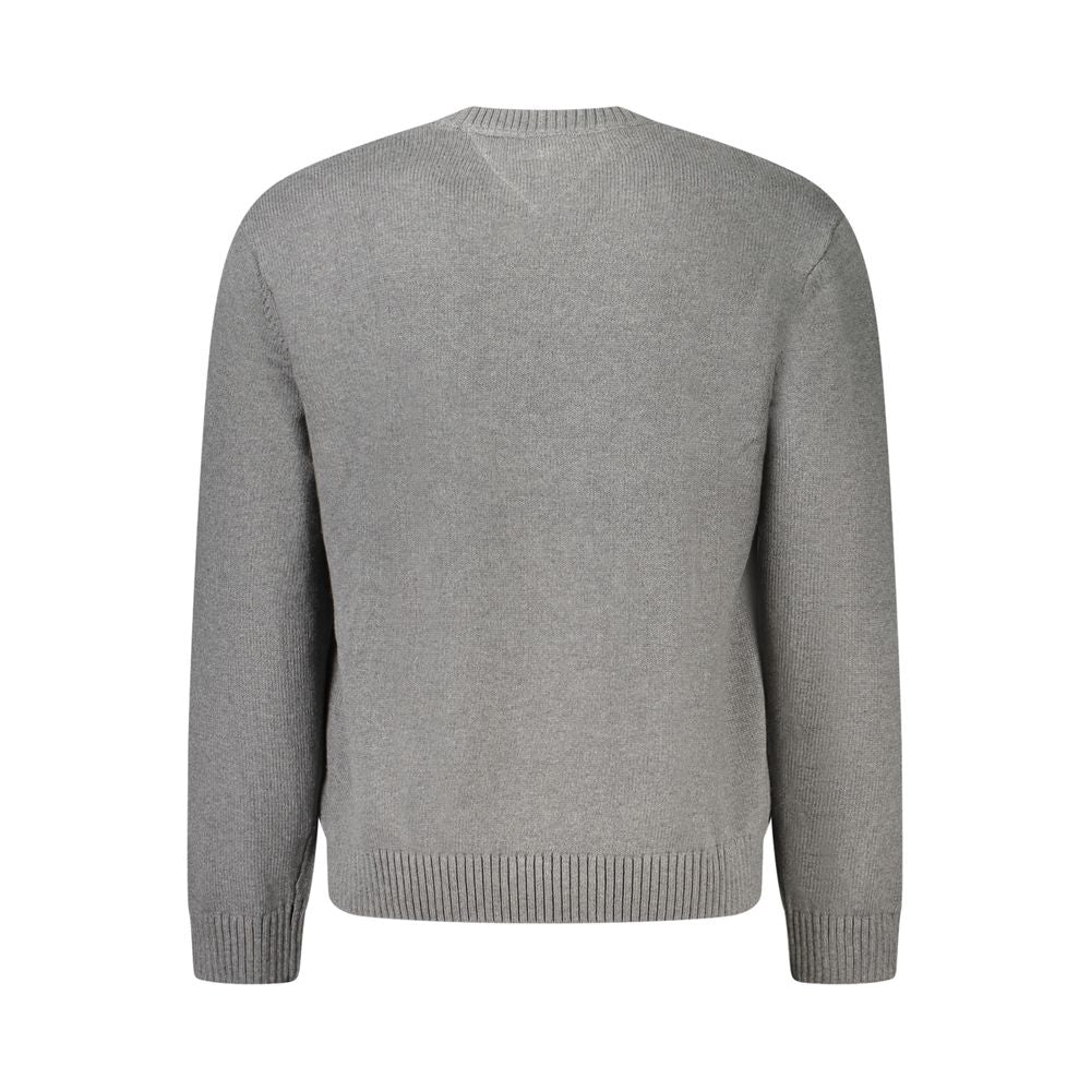 Tommy Hilfiger Gray Cotton Men Sweater TO-39713-S